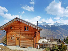 A luxurious 6 person chalet with superb view